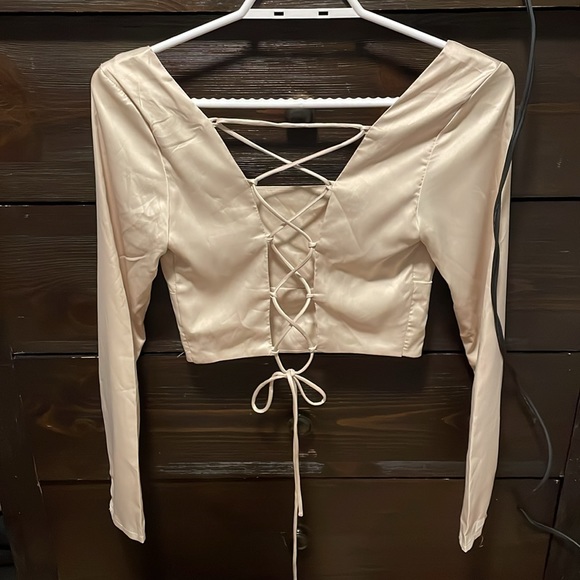 Ardene lace up top - Picture 2 of 3